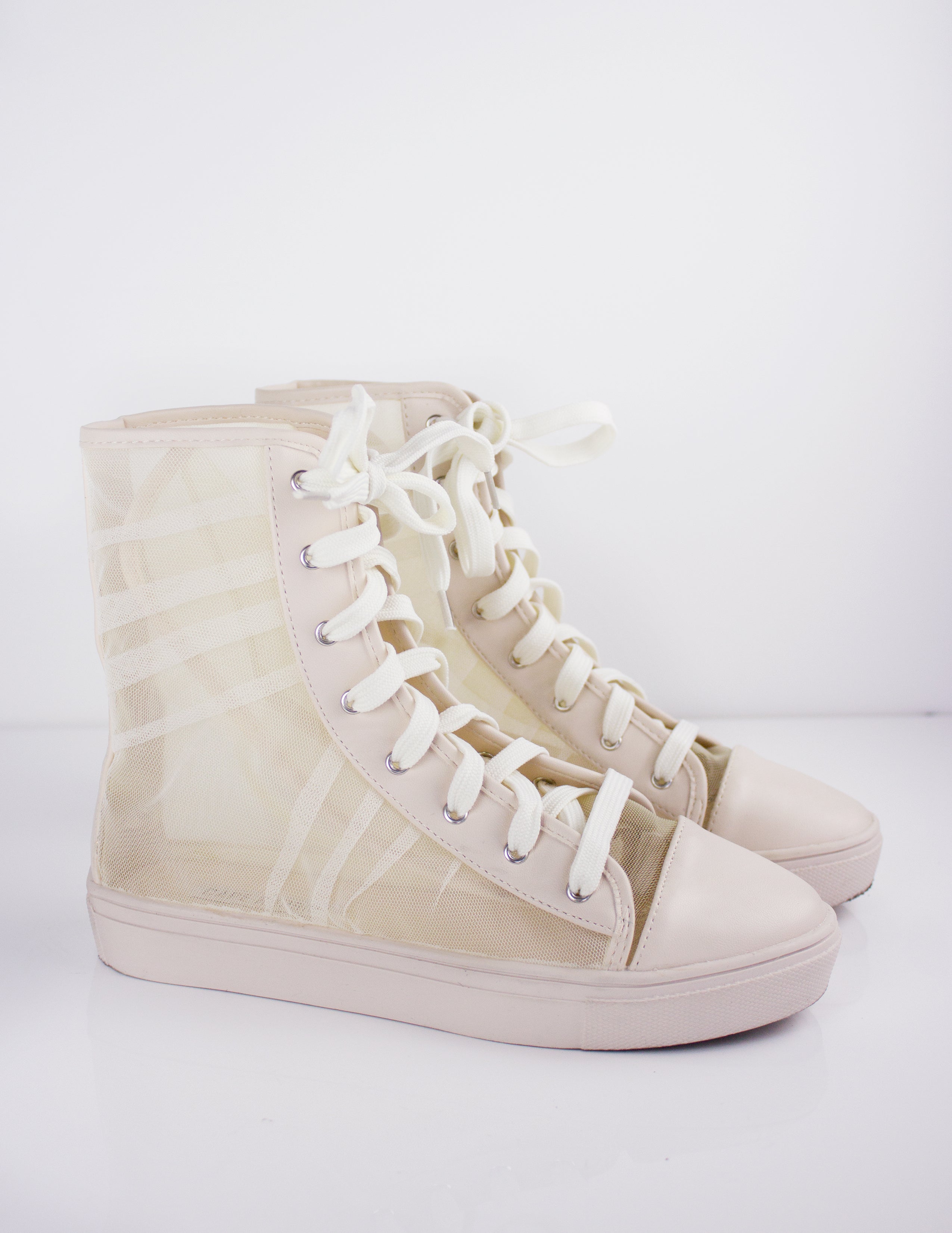 DOLLY SNEAKERS- NUDE - Blue District