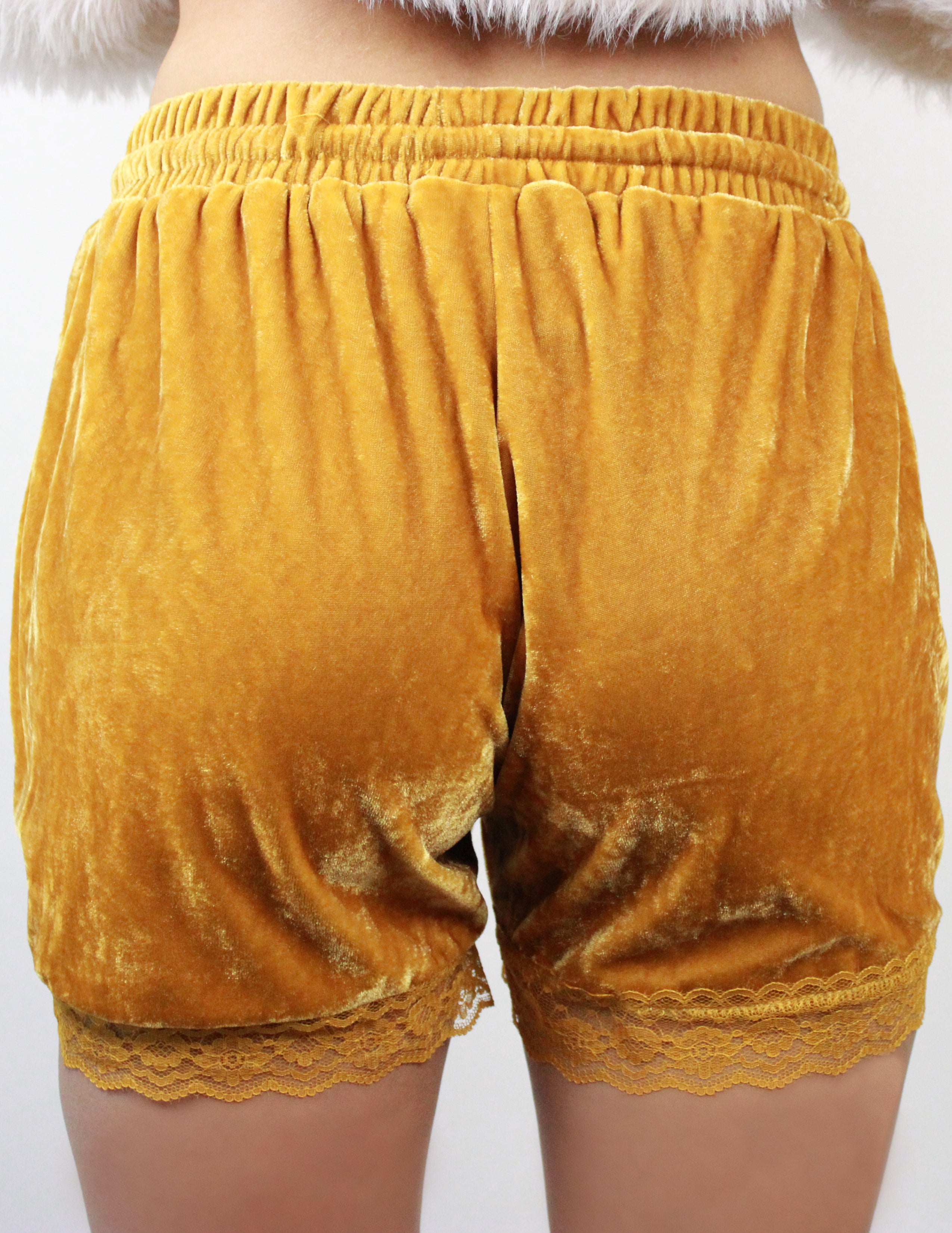 RASP SHORTS- YELLOW - Blue District