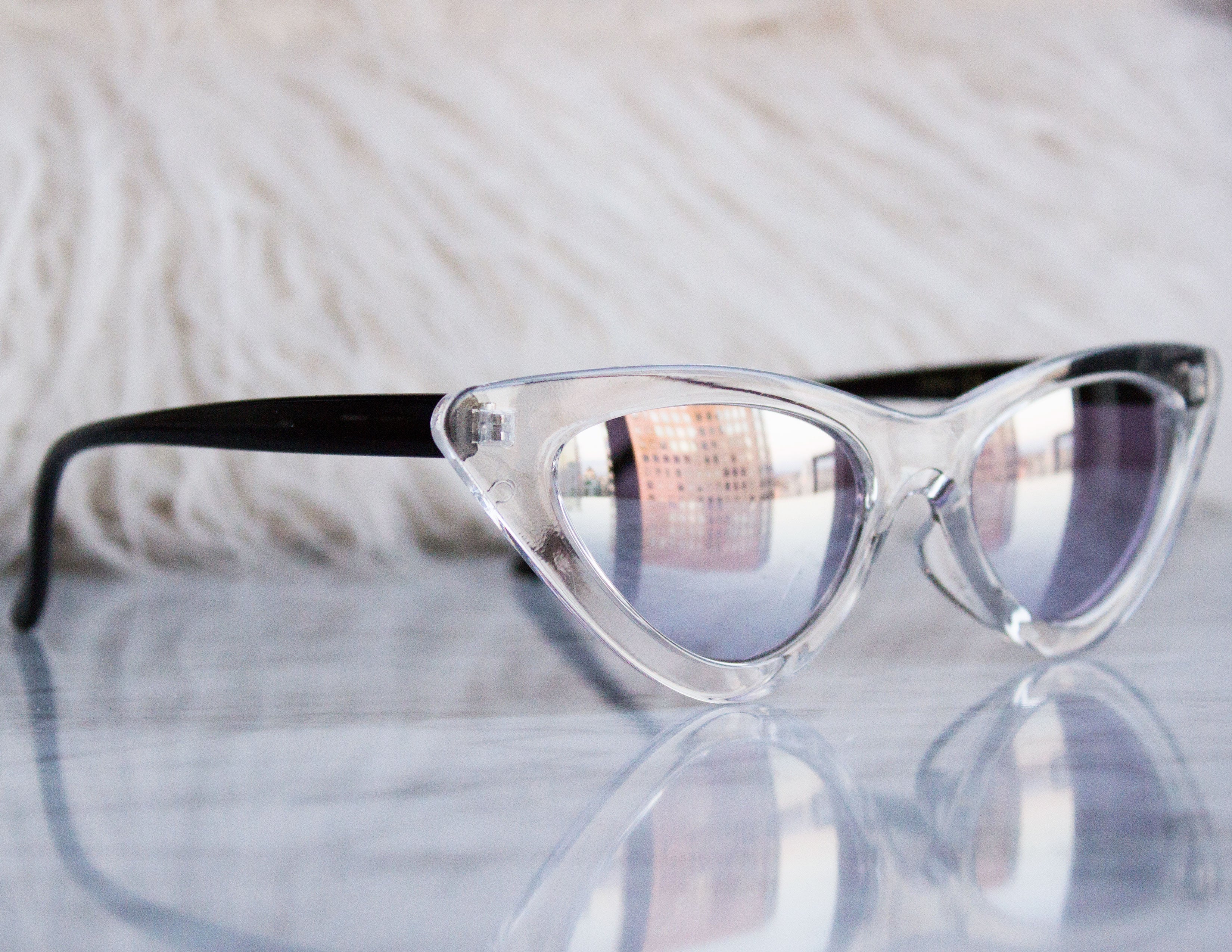VORTEX SUNGLASSES- BLUE TINT - Blue District
