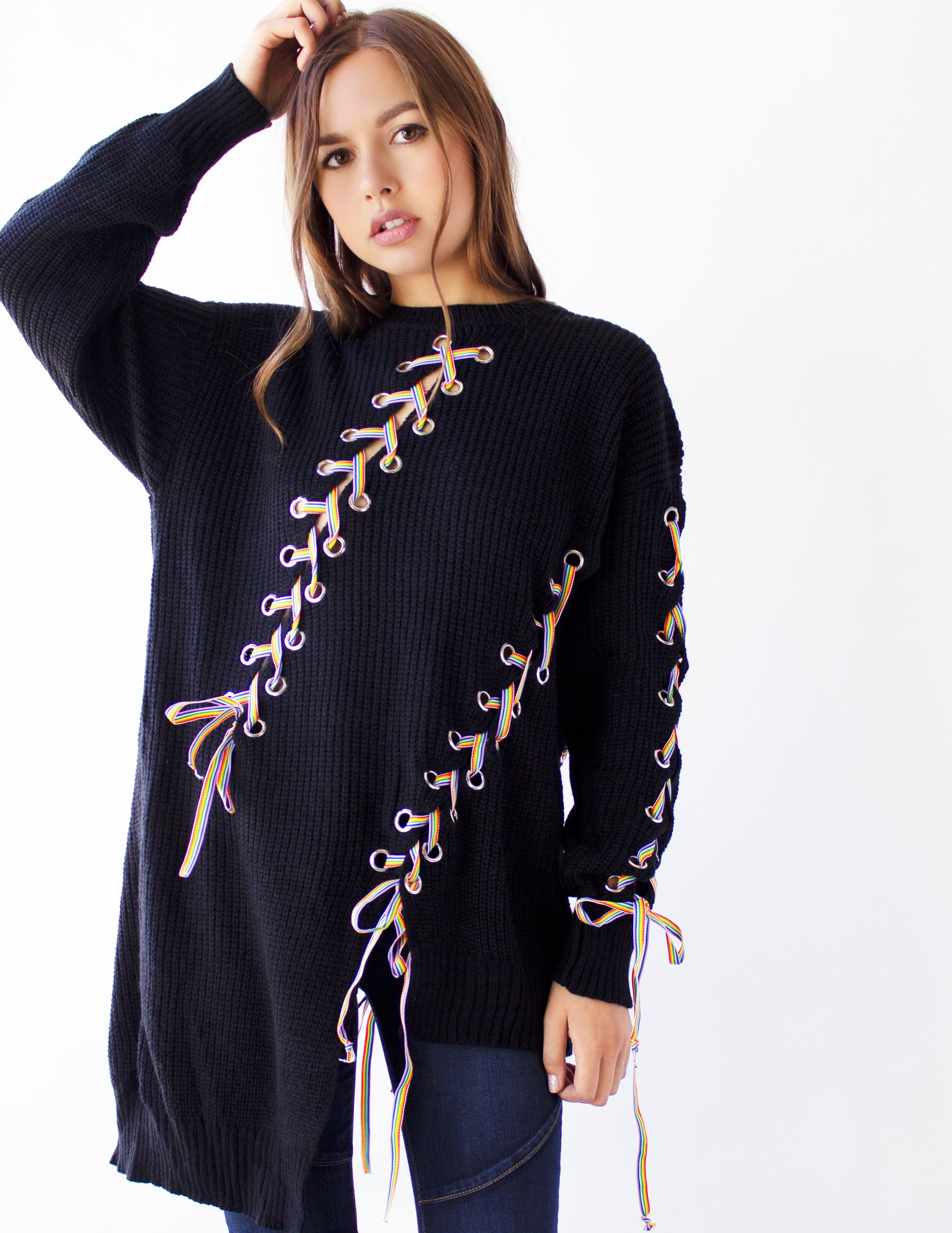 FINIAL SWEATER - Blue District