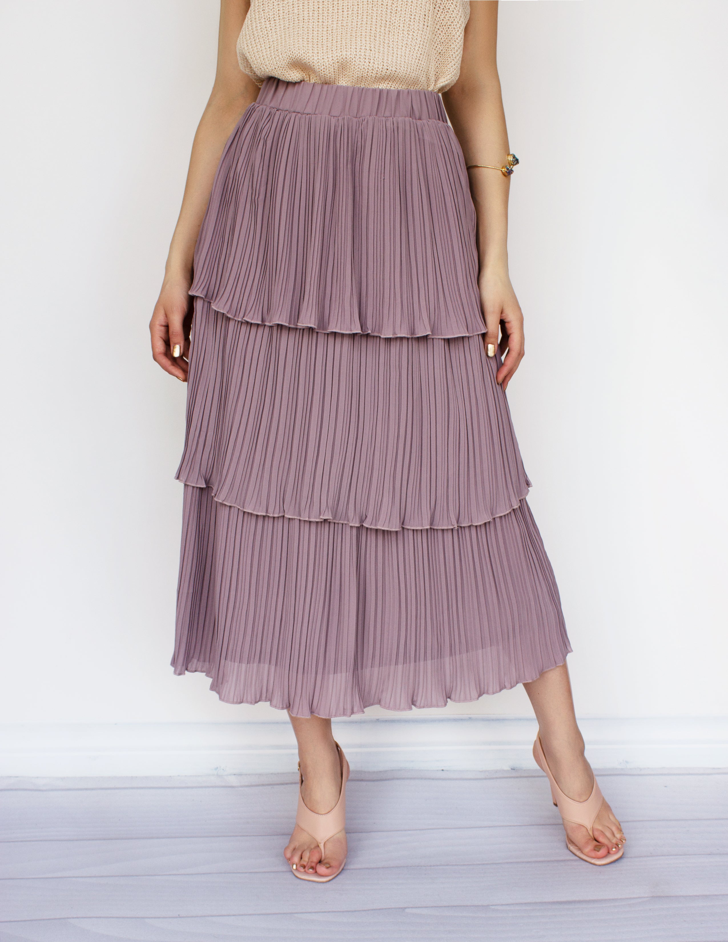 MINUTE SKIRT- LILAC
